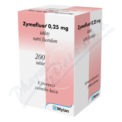 Zymafluor 0.25mg tbl.nob.200