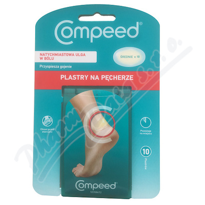 COMPEED náplast na puchýře střední 10ks