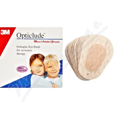 3M Opticlude Oční okluzor Maxi 57x82mm 100ks