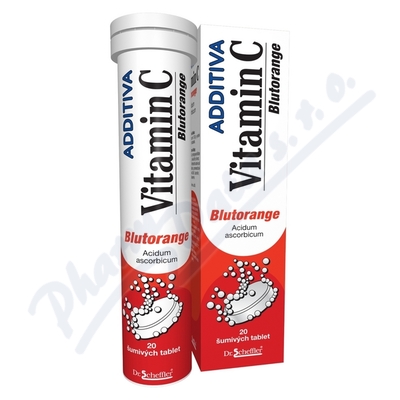 Additiva vitamin C Blutorange tbl.eff.20